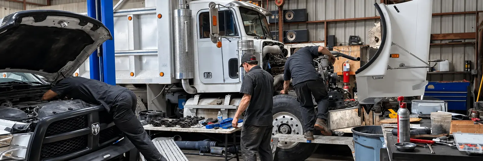 Semi Truck Repair at RDI Power